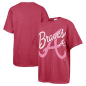 '47 Women's Pink Atlanta Braves Dopamine Tradition T-Shirt