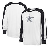 '47 Women's White Dallas Cowboys Premier Caribou Long Sleeve T-Shirt