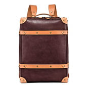 Old Trend Speedwell Trunk Leather Backpack