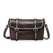 Old Trend Soul Stud Convertible Leather Crossbody