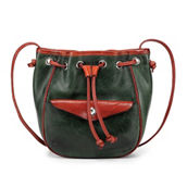 Old Trend Snapper Convertible Bucket Leather Crossbody