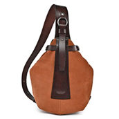Old Trend Daisy Leather Suede Sling Bag
