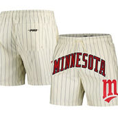Pro Standard Men's Cream Minnesota Twins Pinstripe Retro Classic Woven Shorts