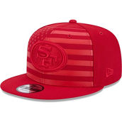 New Era Men's Scarlet San Francisco 49ers Independent 9FIFTY Snapback Hat