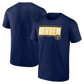 Fanatics Branded Men's Navy Denver Nuggets Box Out T-Shirt