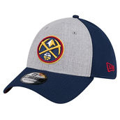 New Era Men's Heather Gray/Navy Denver Nuggets Two-Tone 39THIRTY Flex Hat