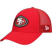 New Era Men's Scarlet San Francisco 49ers Game Day 9TWENTY Adjustable Trucker Hat