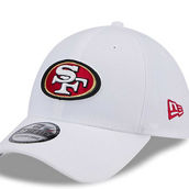 New Era Men's White San Francisco 49ers Main 39THIRTY Flex Hat