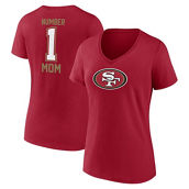 Fanatics Branded Women's Scarlet San Francisco 49ers Mother's Day V-Neck T-Shirt