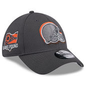 New Era Men's Graphite Cleveland Browns 2024 NFL Draft 39THIRTY Flex Hat
