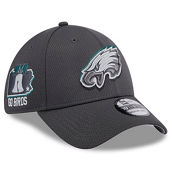 New Era Men's Graphite Philadelphia Eagles 2024 NFL Draft 39THIRTY Flex Hat