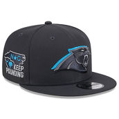 New Era Men's Graphite Carolina Panthers 2024 NFL Draft 9FIFTY Snapback Hat