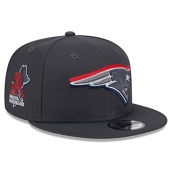 New Era Men's Graphite New England Patriots 2024 NFL Draft 9FIFTY Snapback Hat