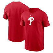 Nike Men's Red Philadelphia Phillies Fuse Logo T-Shirt