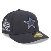 New Era Men's Graphite Dallas Cowboys 2024 NFL Draft Low 59FIFTY Fitted Hat