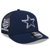 New Era Men's Navy Dallas Cowboys 2024 NFL Draft Low Trucker 9FIFTY Adjustable Hat