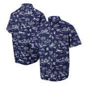 Reyn Spooner Men's Navy New York Yankees Kekai Button-Down Shirt