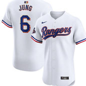 Nike Men's Josh Jung White Texas Rangers 2024 Gold Collection Elite Player Jersey
