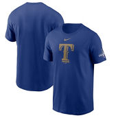 Nike Men's Royal Texas Rangers 2024 Gold Collection Logo T-Shirt