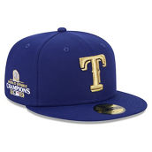 New Era Men's Royal Texas Rangers 2024 Gold Collection 59FIFTY Fitted Hat