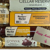 Farmers Market Charcuterie Gift, Gourmet Meat & Cheese with Chocolate(Mothers Day)