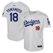 Nike Youth Yoshinobu Yamamoto White Los Angeles Dodgers Home Limited Player Jersey