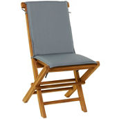 Morgan Hill Home Traditional Brown Teak Wood Outdoor Dining Chair Set