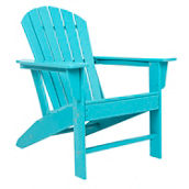 Morgan Hill Home Traditional Brown Resin Adirondack Chair