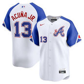 Nike Men's Ronald Acuña Jr. White Atlanta Braves City Connect Limited Player Jersey