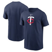 Nike Men's Navy Minnesota Twins Fuse Logo T-Shirt