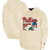 New Era Men's Cream Philadelphia Phillies Big League Chew Pullover Hoodie