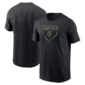 Nike Men's Black Minnesota Twins Camo T-Shirt