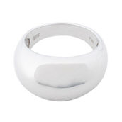 Traditions Jewelry Company Sterling Silver Wide Band Dome Ring