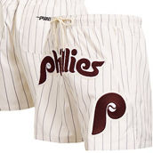 Pro Standard Men's Cream Philadelphia Phillies Pinstripe Retro Classic Woven Shorts