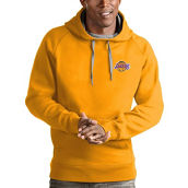 Antigua Men's Gold Los Angeles Lakers Victory Pullover Hoodie