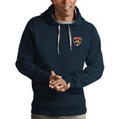 Antigua Men's Navy Florida Panthers Team Victory Pullover Hoodie