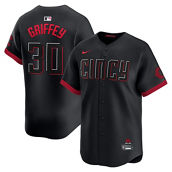 Nike Men's Ken Griffey Jr. Black Cincinnati Reds City Connect Limited Player Jersey