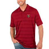 Antigua Men's Red Florida Panthers Compass Polo