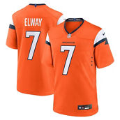 Nike Men's John Elway Orange Denver Broncos Retired Player Game Jersey