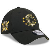 New Era Black Cleveland Guardians 2024 Armed Forces Day 39THIRTY Flex Hat