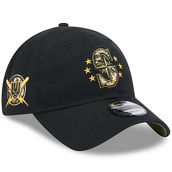 New Era Black Seattle Mariners 2024 Armed Forces Day 9TWENTY Adjustable Hat