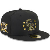 New Era Black Colorado Rockies 2024 Armed Forces Day 59FIFTY Fitted Hat