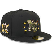 New Era Black Kansas City Royals 2024 Armed Forces Day 59FIFTY Fitted Hat