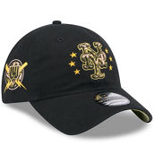 New Era Black New York Mets 2024 Armed Forces Day 9TWENTY Adjustable Hat