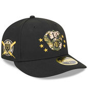New Era Black Milwaukee Brewers 2024 Armed Forces Day Low Profile 59FIFTY Hat