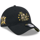 New Era Black Los Angeles Dodgers 2024 Armed Forces Day 9TWENTY Adjustable Hat