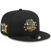 New Era Men's Black San Diego Padres 2024 Armed Forces Day 9FIFTY Snapback Hat