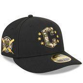 New Era Black Cleveland Guardians 2024 Armed Forces Day Low Profile 59FIFTY Hat