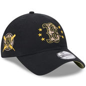 New Era Black Boston Red Sox 2024 Armed Forces Day 9TWENTY Adjustable Hat