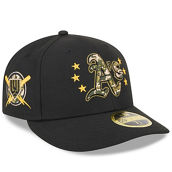 New Era Black Oakland Athletics 2024 Armed Forces Day Low Profile 59FIFTY Hat